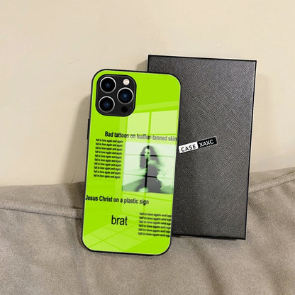 brat phone case