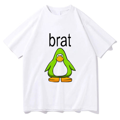 brat club penguin unisex t-shirt