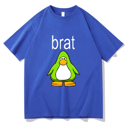 brat club penguin unisex t-shirt