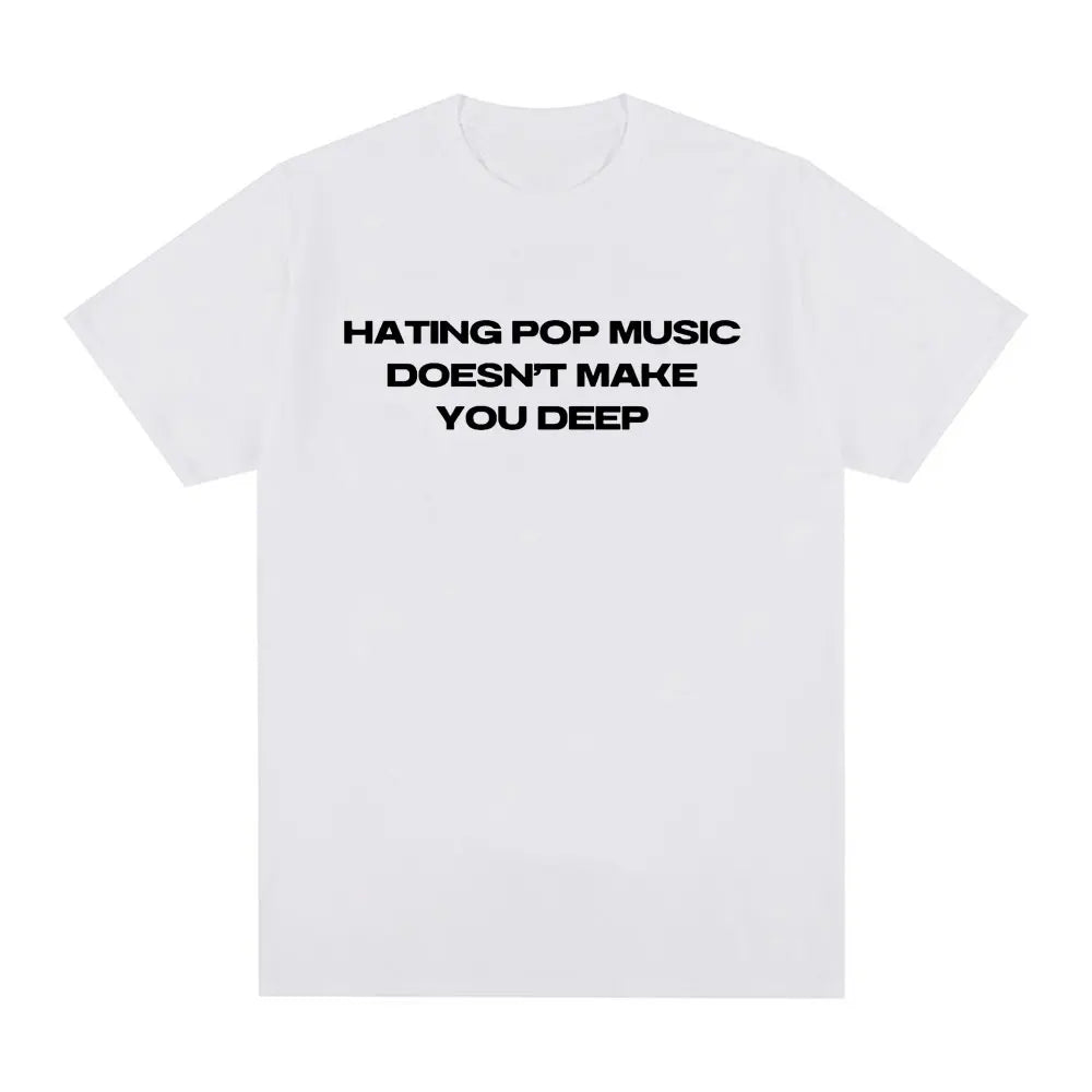 hating pop music unisex t-shirt