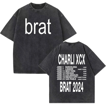 vintage brat unisex t-shirt