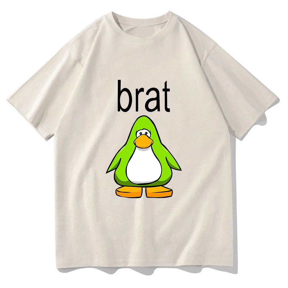 brat club penguin unisex t-shirt