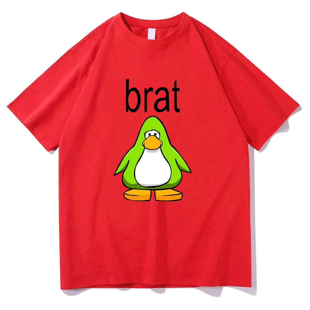 brat club penguin unisex t-shirt