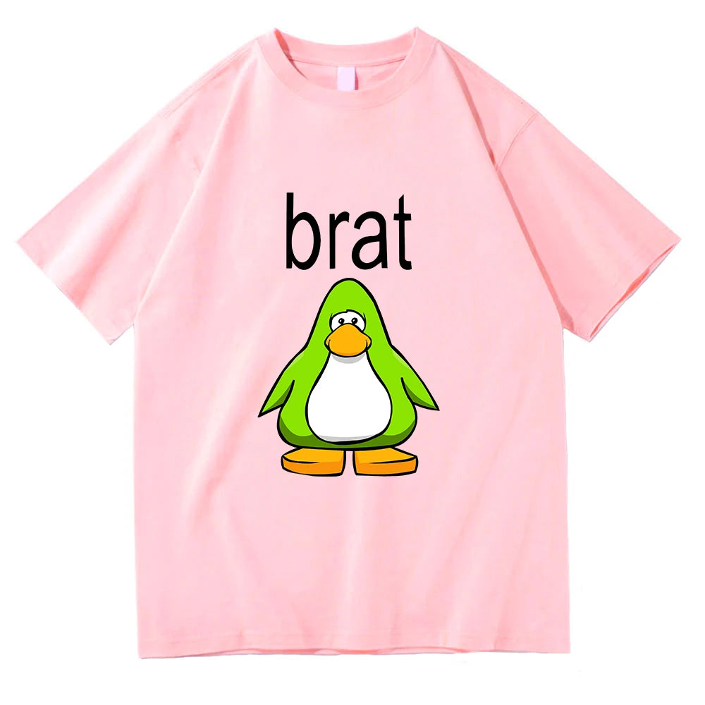 brat club penguin unisex t-shirt